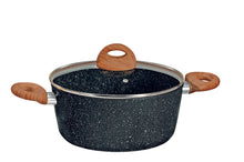Ngarko imazhin në galeri Set 4 Tenxher Black Stone