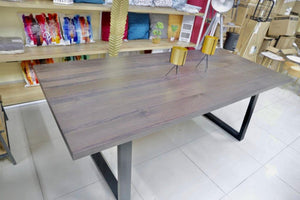 Tavoline Ngrënie Druri Black Dizajn Modern