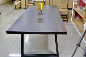 Tavoline Ngrënie Druri Black Dizajn Modern